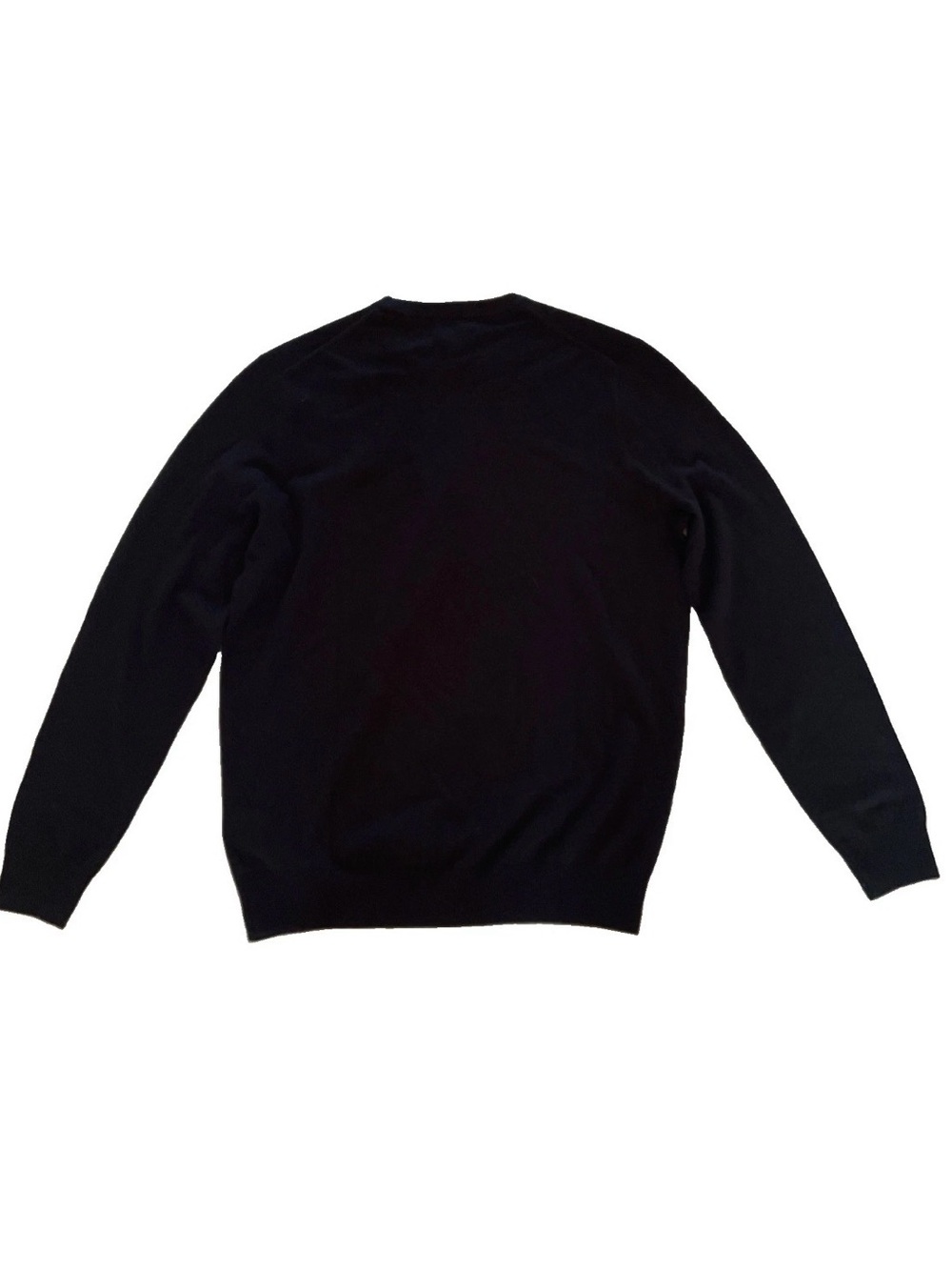 NWT J. CREW Cashmere Crewneck Sweater Black Men’s Size XL-T $158 Preppy - Picture 11 of 11